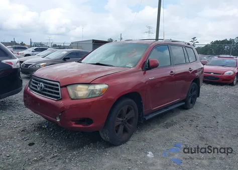 2009 Toyota Highlander Sport from USA, damaged, VIN JTEES43A192150644